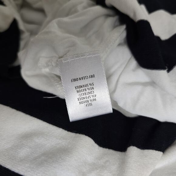 Bailey 44 Tank Top Womens Small Stripe Optical Illusion Sleeveless Made in USA - Picture 4 of 9